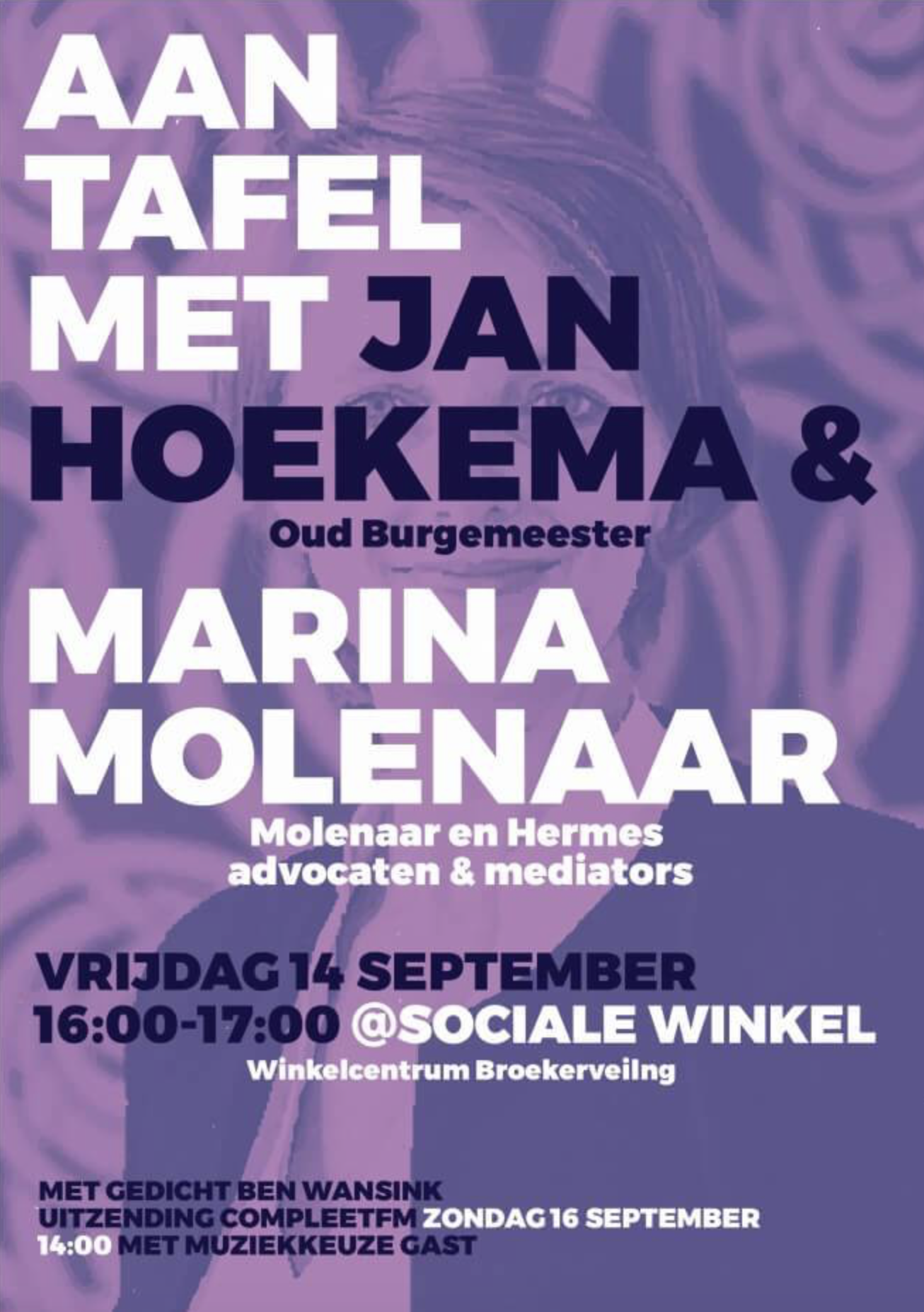 Interview 'Aan tafel met' Marina Molenaar 