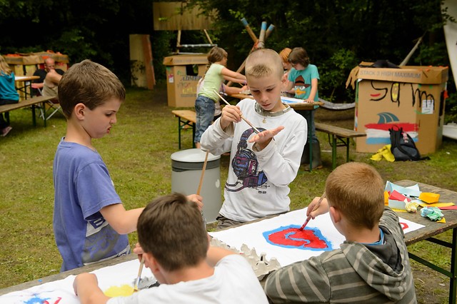 Ik leer veel nieuwe kinderen kennen! 