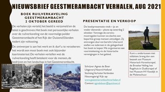 bericht  boek Geestmerambacht