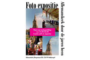 Foto expositie Allemanskerk door de jaren heen