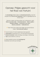 Bericht voor spullen