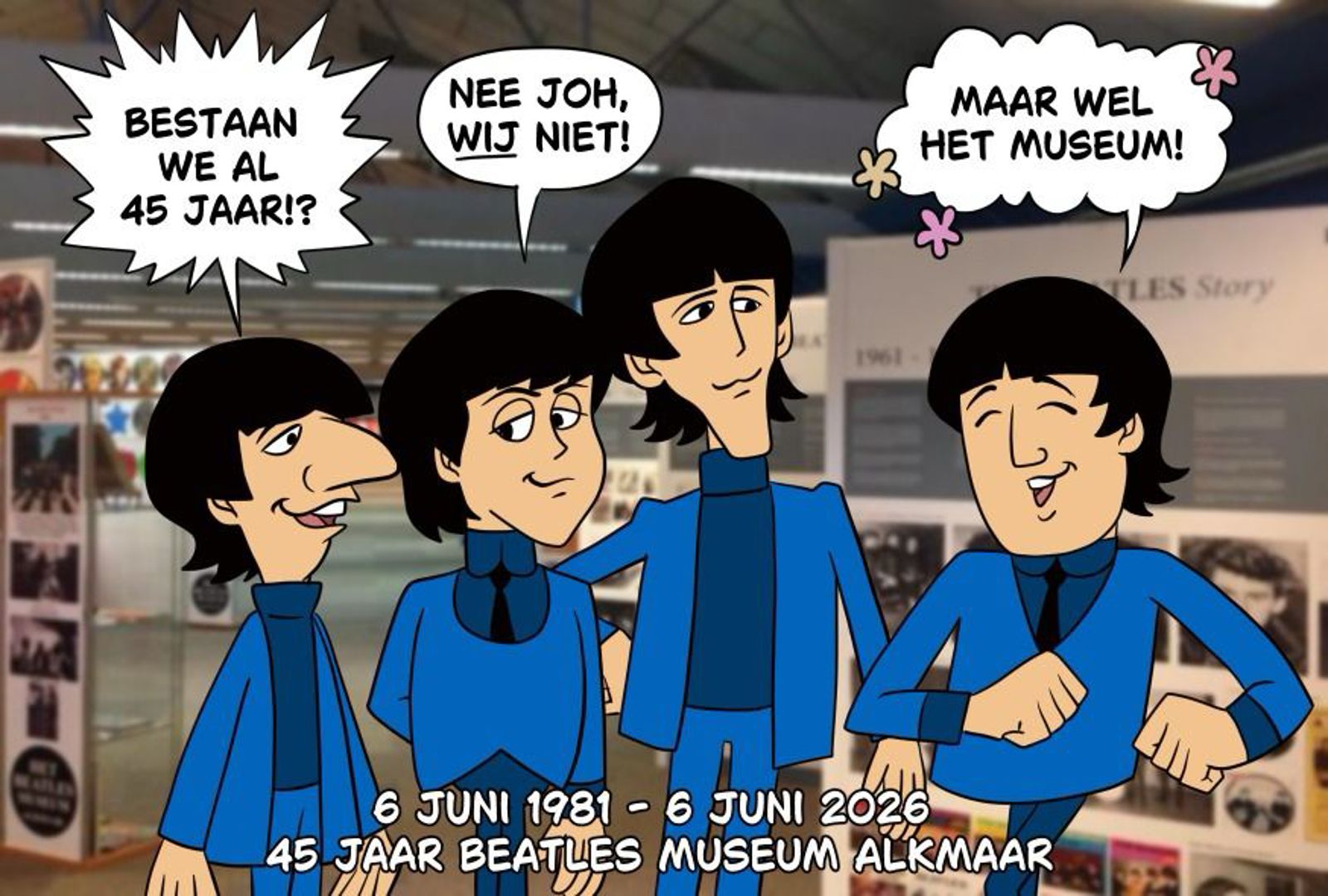 45 jaar Beatles Museum