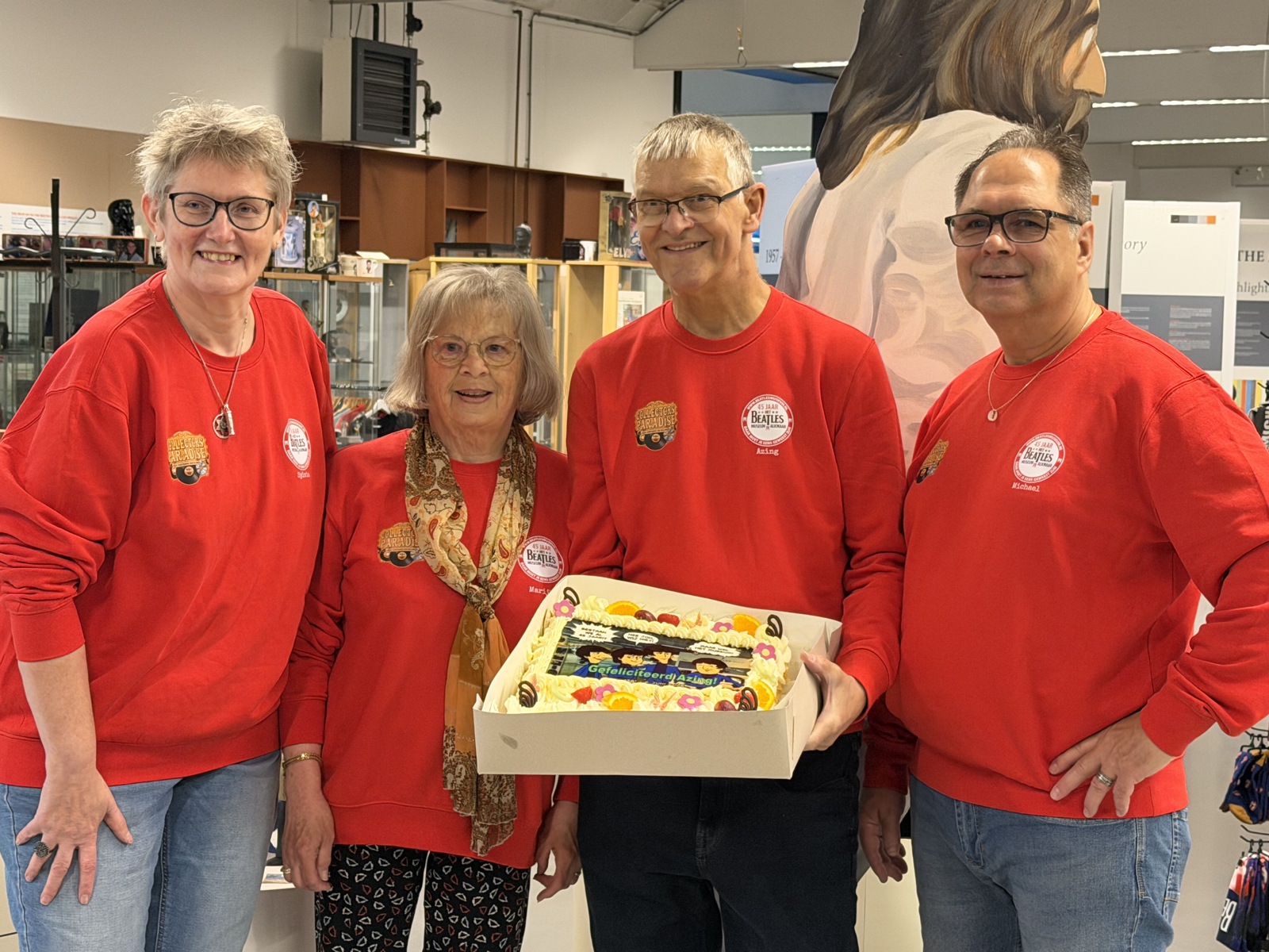 Uitzending over 45-jarig bestaan Beatlesmuseum